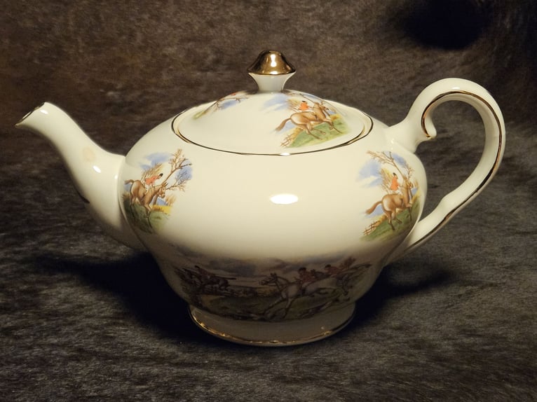 Porzellan Service - "Parforce-Jagd" - Teeservice Regency - 22-tlg