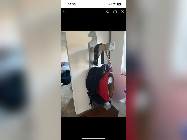 Sattelhalter echt Holz massiv Unikat PLZ 27442 Nähe