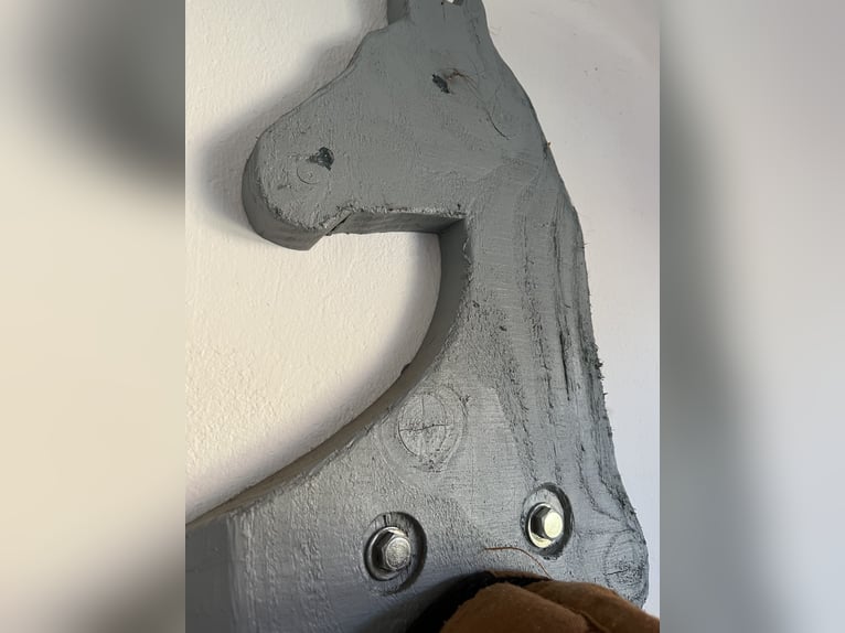 Sattelhalter echt Holz massiv Unikat PLZ 27442 Nähe