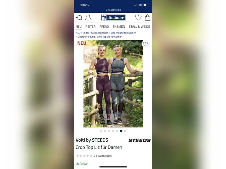 Voltigieren Top & Leggins Set