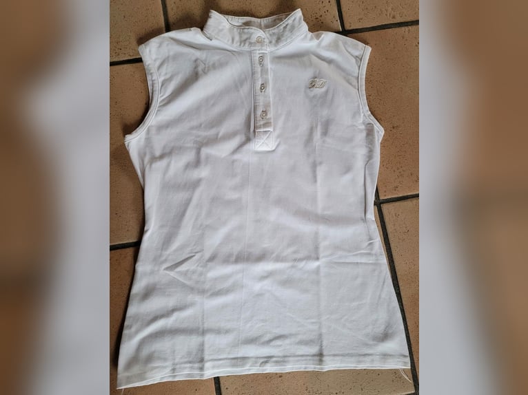 1x ärmellose Turnierbluse + 2x langärmelige weiße Turnierblusen / Größe L