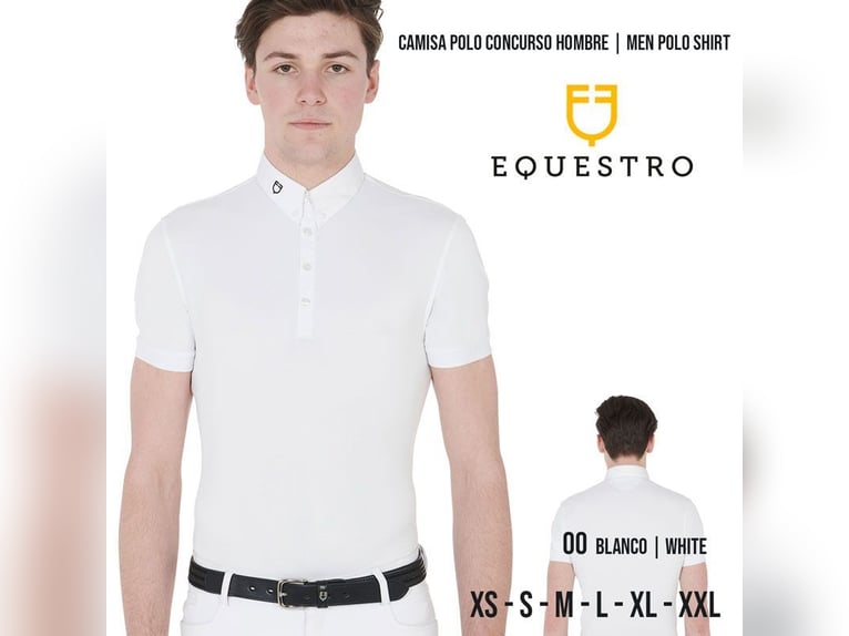 CAMISA POLO CONCURSO HOMBRE EQUESTRO AB00441 CAMISA POLO CONCURSO HOMBRE EQUESTRO AB00441