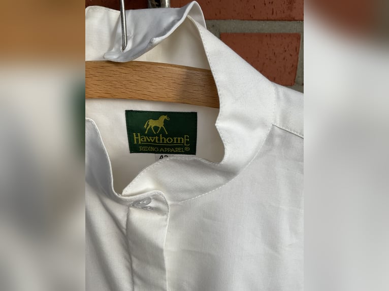Superschöne weiße Turnierbluse Größe 42