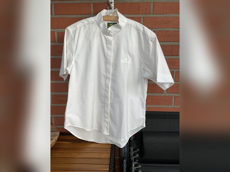 Superschöne weiße Turnierbluse Größe 42