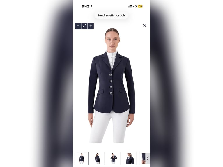 Equilline Jackett fast neu zu verkaufen in Navy
