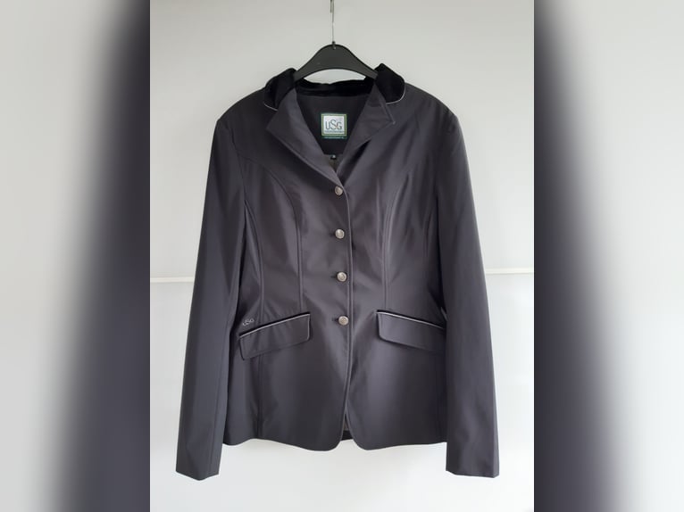 Turnier-Sakko Jacket Reitjacke Damen schwarz