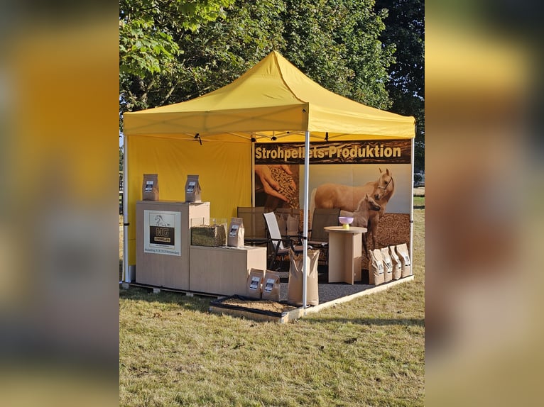 Mit Strohpellets beginnt ein ökologisches Morgen heute
