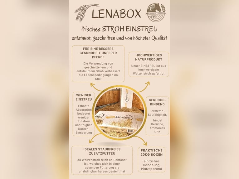 VETRIEBSPARTNER für Stroheinstreu LENABOX gesucht