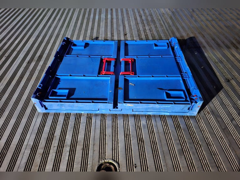 Heuraufen - vielseitige klappbare Transportkiste Maße: L80cm x B60cm x ca. H40cm