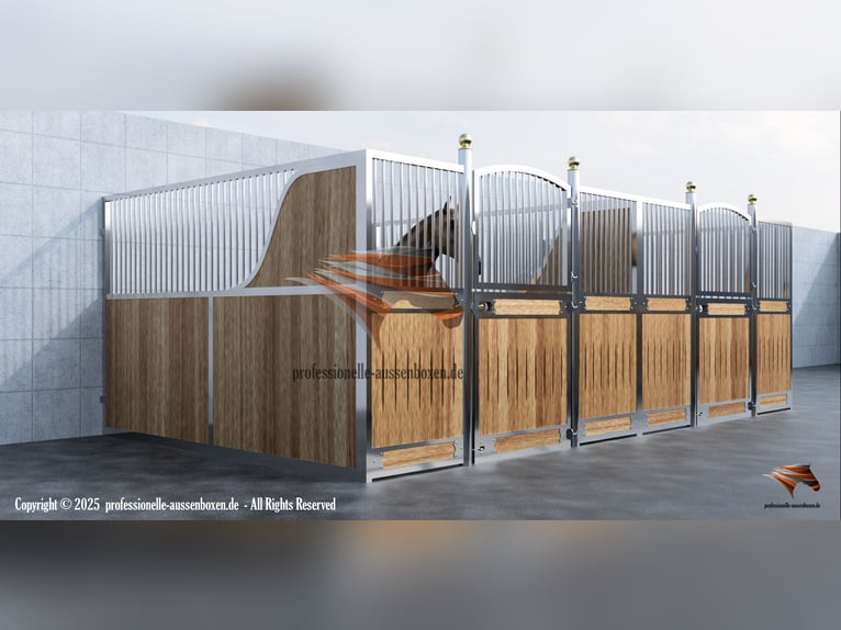 Boxenstall - Pferdebox & Stallboxen | Trennwand und Boxenfront Top für Ihre Pferdehaltung