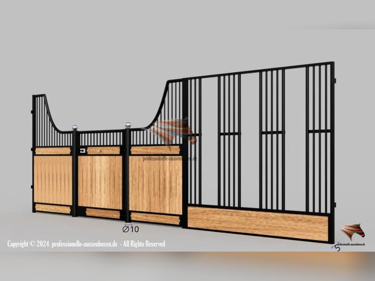 Boxenstall - Pferdebox & Stallboxen | Trennwand und Boxenfront Top für Ihre Pferdehaltung