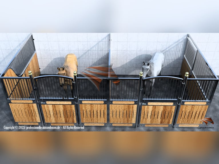 Boxenstall - Pferdebox & Stallboxen | Trennwand und Boxenfront Top für Ihre Pferdehaltung