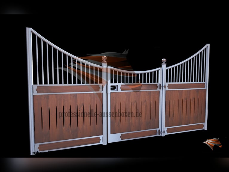 Pferdebox & Stallboxen, Boxenstall | Boxenfront und Trennwand Top - Pferdestall bauen