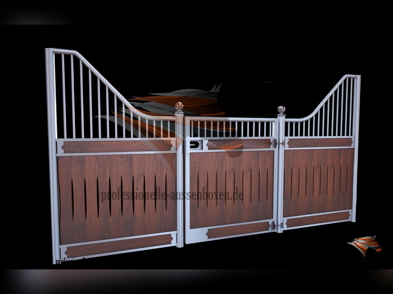 Pferdebox & Stallboxen, Boxenstall | Boxenfront und Trennwand Top - Pferdestall bauen