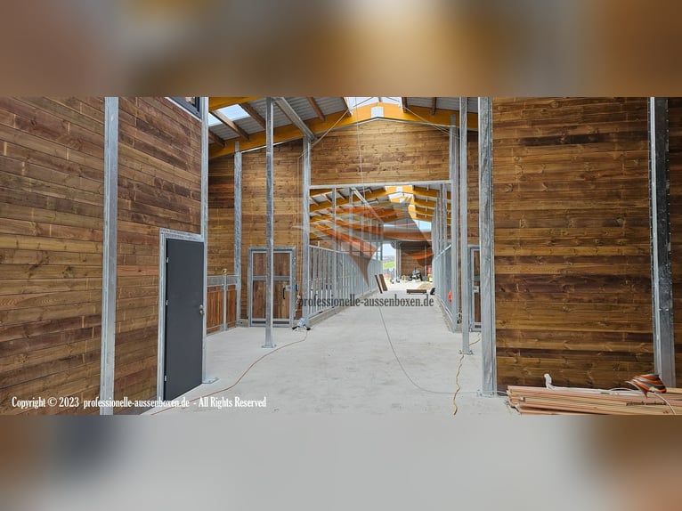 AMERICAN BARN – TOP Stallbau: Pferdestall, Außenboxen, Pferdeboxen, Offenstall und Weidehütten