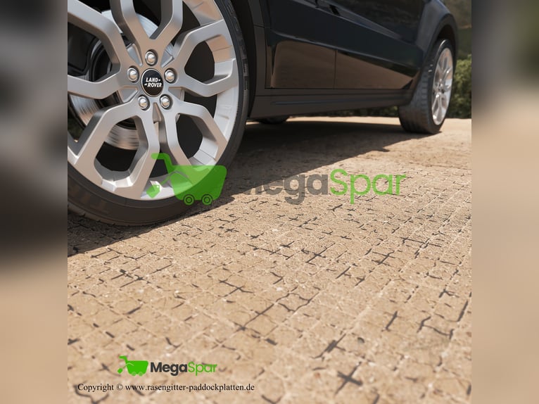 Rasengitter & Paddockplatten – Bodengitter, Kieswaben, Rasengitterplatten für Reitplatz & Kiesgitter