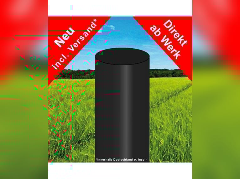 Recyclingpfähle, 10 x 230 cm, Zaunpfähle, Koppelpfosten, Freihaus