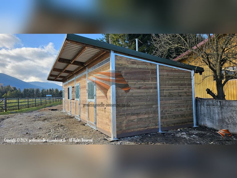 Stallungen für Pferde: Pferdestall, Außenbox & Pferdebox und Offenstall, Weidehütten, Unterstand
