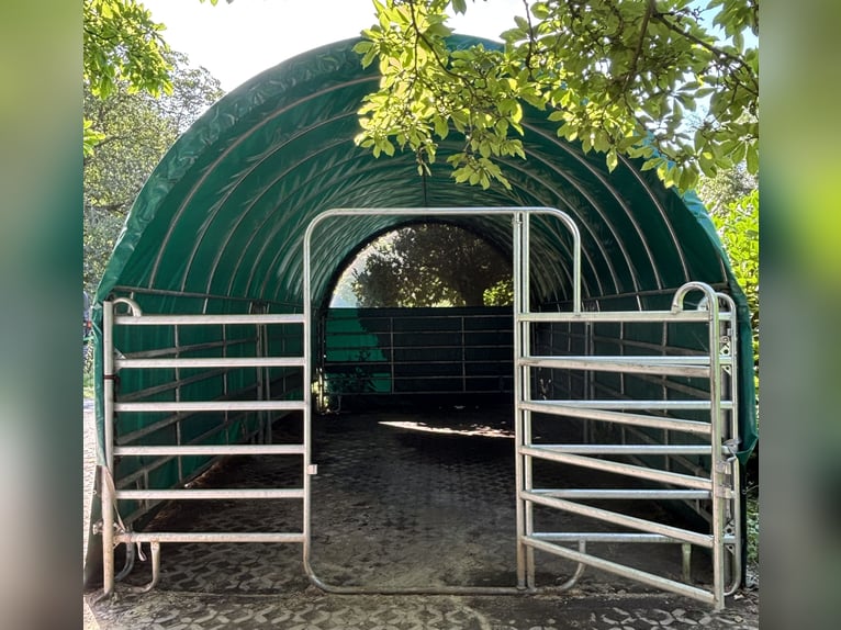 Weidezelt von GROWI®Rundbogen Weideunterstand
