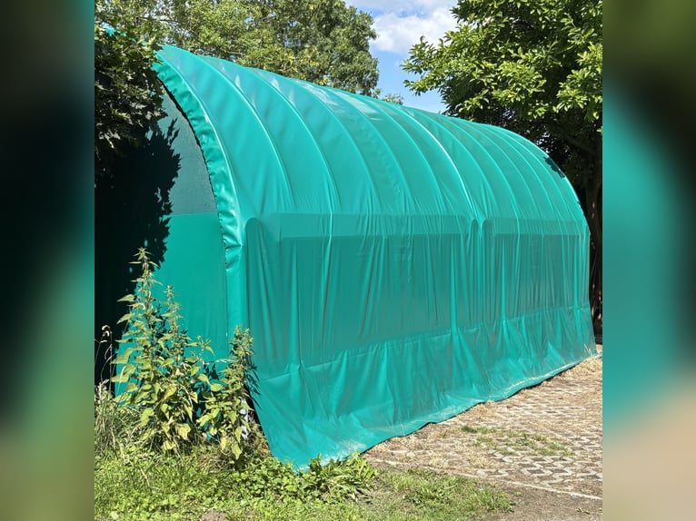 Weidezelt von GROWI®Rundbogen Weideunterstand