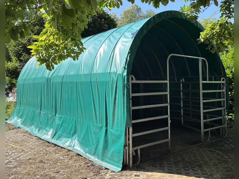Weidezelt von GROWI®Rundbogen Weideunterstand