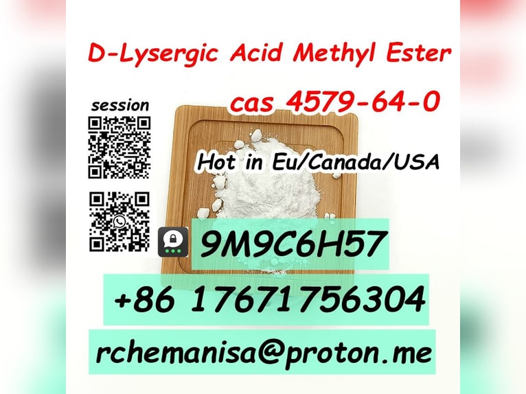 +8617671756304 DLysergic Acid Methyl Ester CAS 4579640 in Stock with