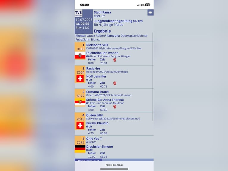 KWPN Jument 5 Ans 165 cm Bai brun in Berg im Attergau