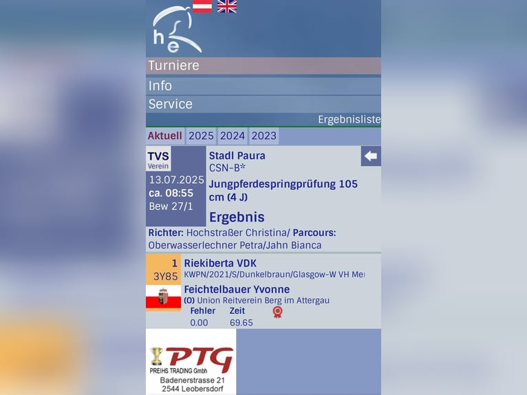 KWPN Mare 5 years 16 hh Bay-Dark in Berg im Attergau