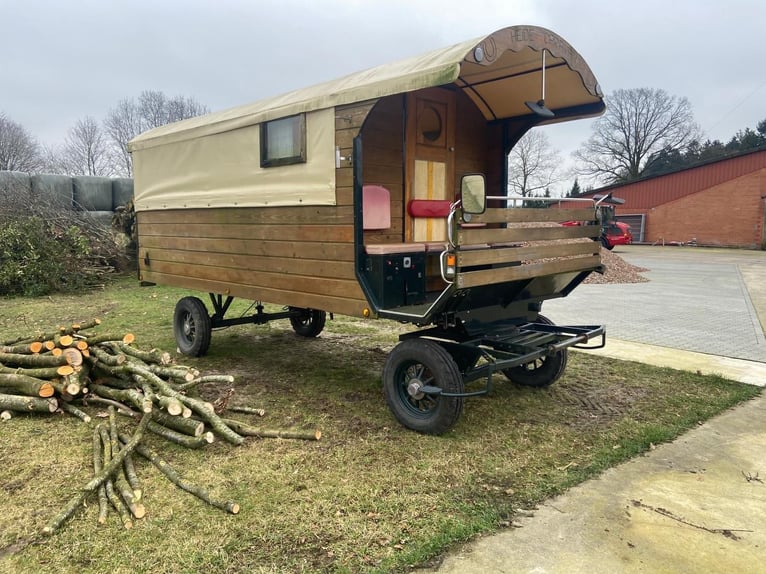 Planwagen, Trapper Wagen, Vintage-Tiny-House, Wohnmobil Kutsche