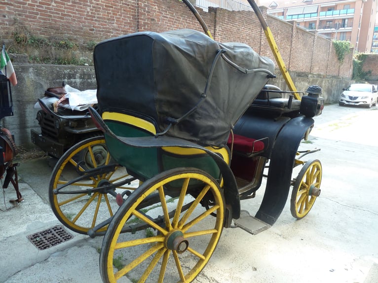 CARROZZA CAVALLI fine 1800