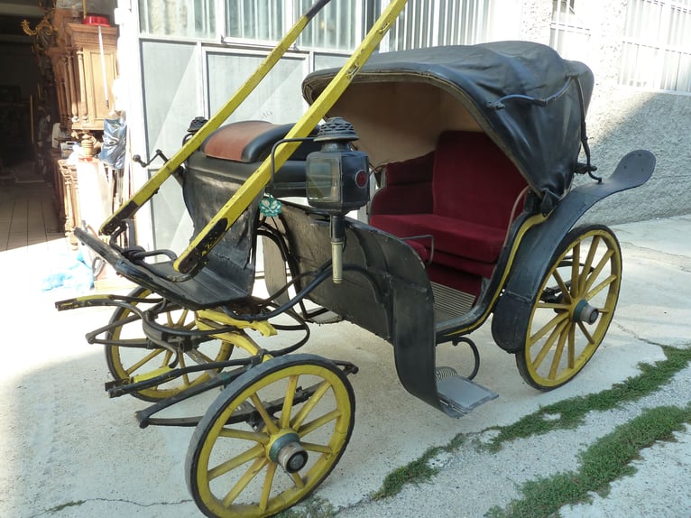 CARROZZA CAVALLI fine 1800