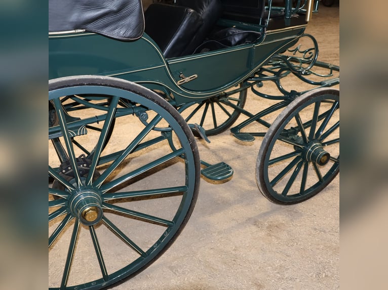 Eleganter Parkwagen Kutsche Baumann Lederpolsterung Zürich