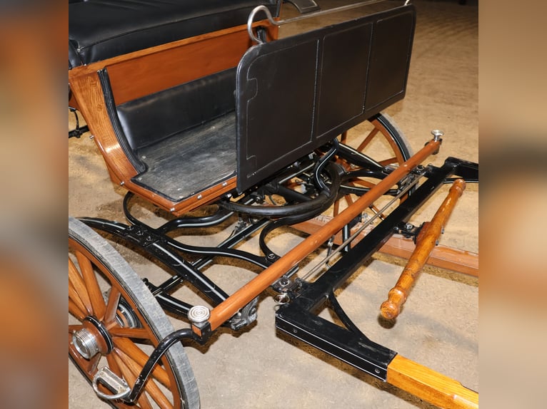 Leitert Doktorwagen Kutsche Scheibenbremsen Leder Holz