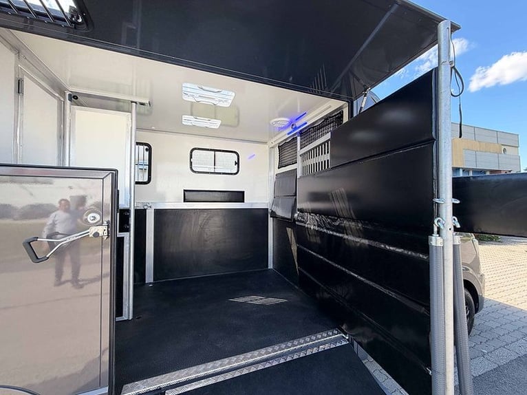 Transporter dla koni 2-rzędowy, wyposażenie dla ogiera, Renault Master, 170 KM, automatyczna skrzyni