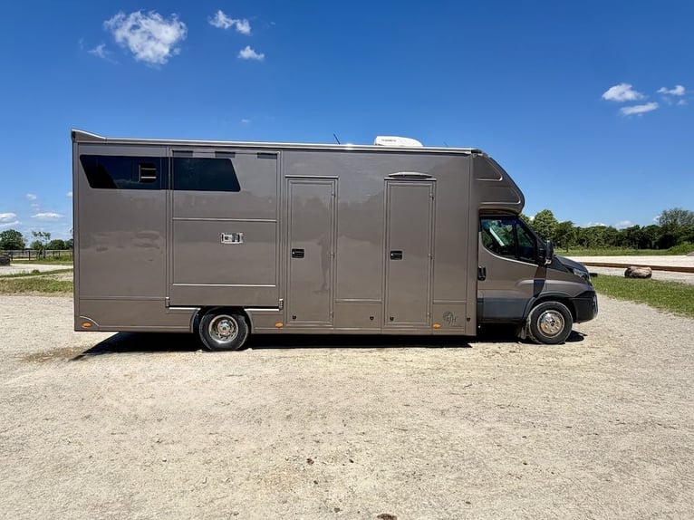 IVECO Daily RJH Sport Pro H3 - Przyczepa transportowa dla koni z zabudową mieszkalną, na 3 konie, au