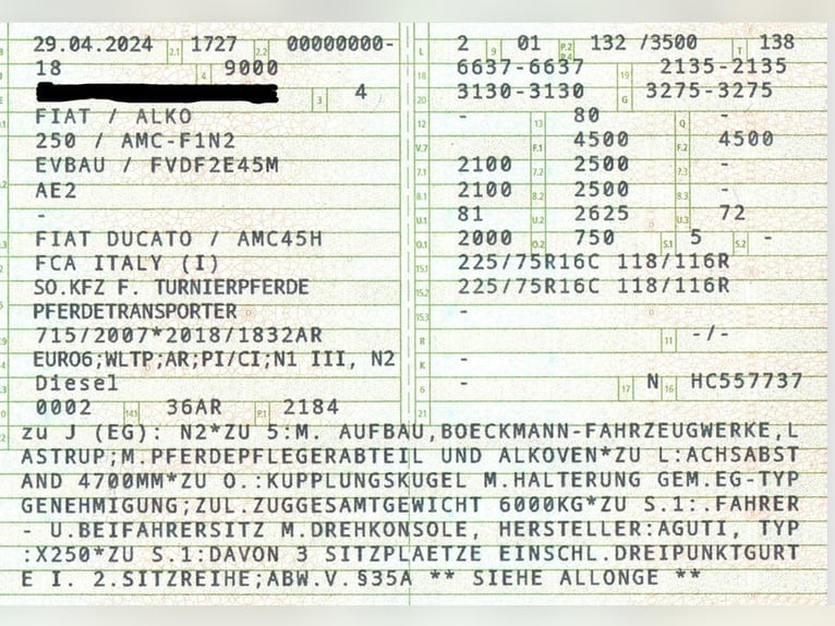 Pferdetransporter; Pferde-LKW; 5-Sitzer; Compact L Plus