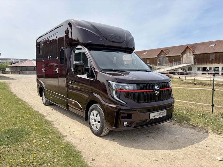 Renault 2-konny transportowiec dla koni, 5-osobowy, wyposazony dla ogiera, automatyczna skrzynia bie
