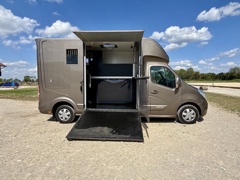 Renault Roelofsen Parados, dwustanowiskowy transporter dla koni z automatyczną skrzynią biegów, z no