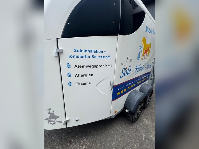 Vermietung Soleanhänger / Solekammer/ Inhalation 