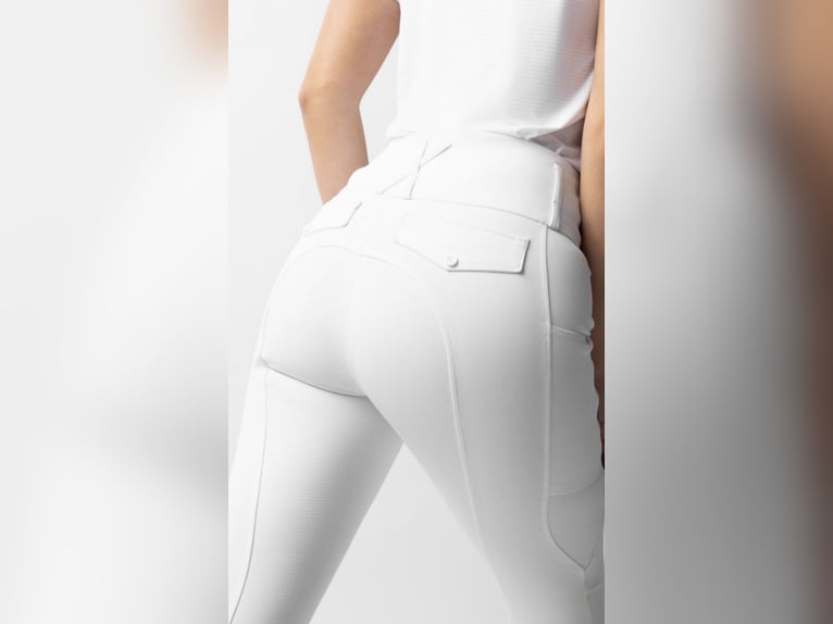 Nowe bryczesy Leonie horze białe konkursowe