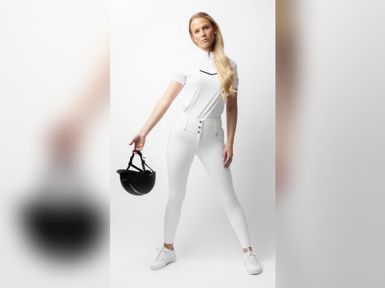 Nowe bryczesy Leonie horze białe konkursowe