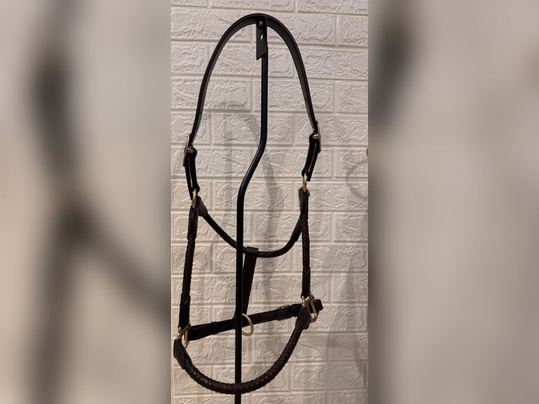High-quality leather halter