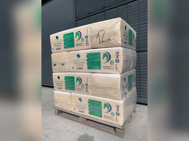 Ściółka dla koni, zwierząt, trociny, wióry odpylone Allspan Classic, paleta 18 opk./ dostawa kurier