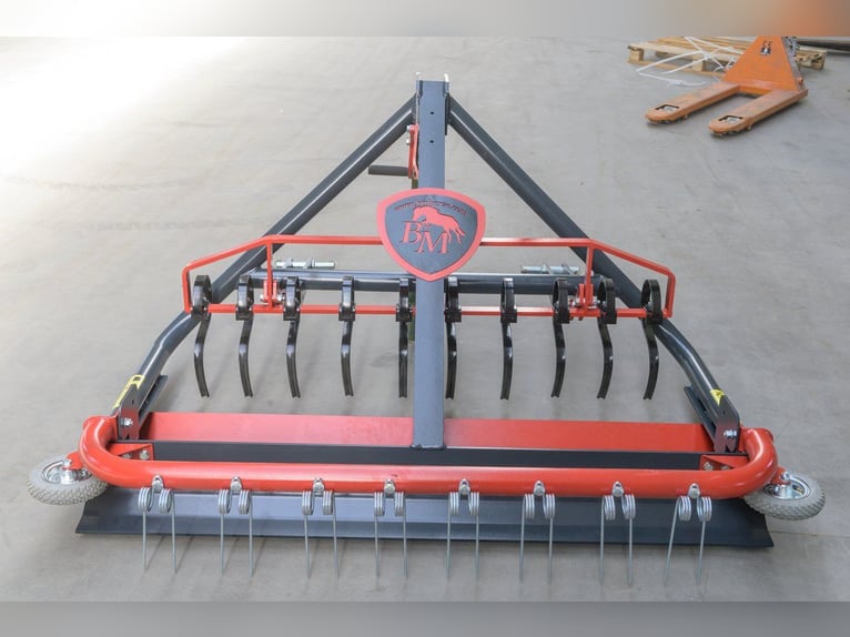 Planer placu do jazdy na piasku, piasek z gliną, piasek kwarcowy – R1, szerokość 1600 mm