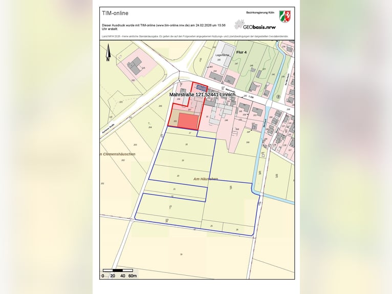 Gospodarstwo z krytą ujeżdżalnią, stajniami oraz rozległymi terenami do dzierżawy w Linnich