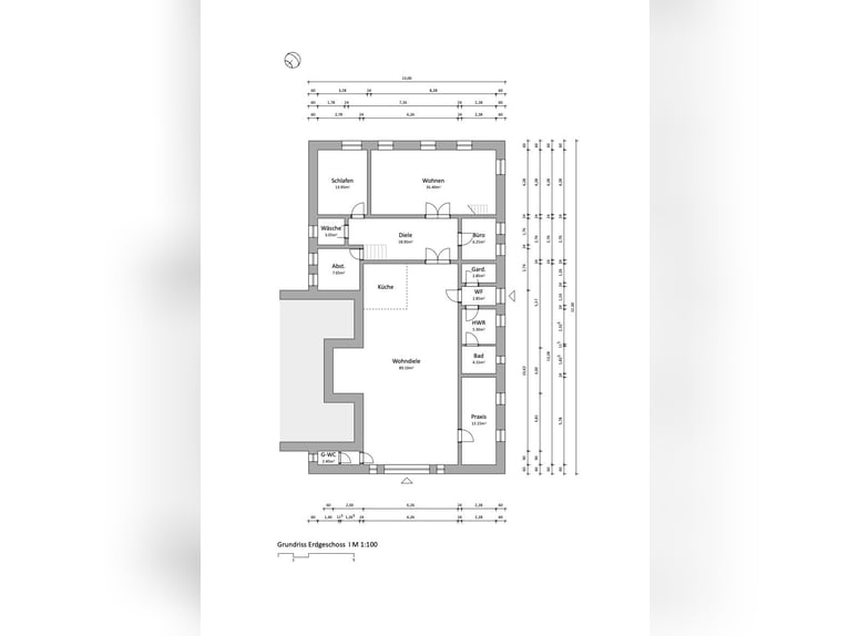 Hofensemble mit ausgebauter Tenne und 1,6ha Land direkt am Haus! Genehmigte Pferdehaltung!