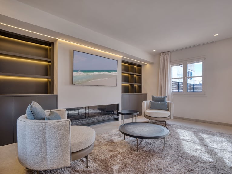 MALLORCA - PALMA: Duplex-Penthouse mit zwei privaten Terrassen und Garagenstellplatz in Palma