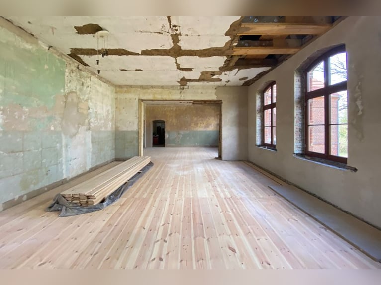 OPEN HOUSE am 28.9.: Gutshaus Scharpzow mit 2,2 ha und zusätzlichen Pachtflächen steht zum Verkauf