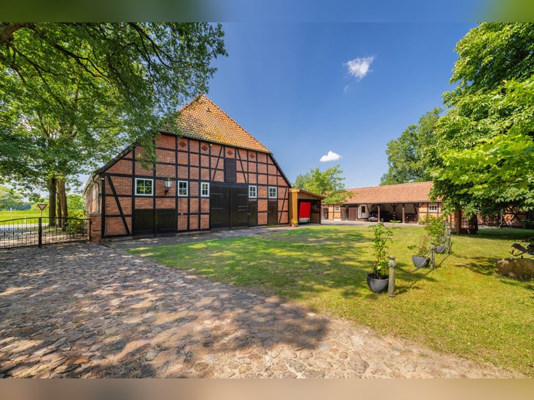 Pferdehof und exklusives Anwesen 70 km südöstlich von Hamburg mit optional 30 ha Eigenland