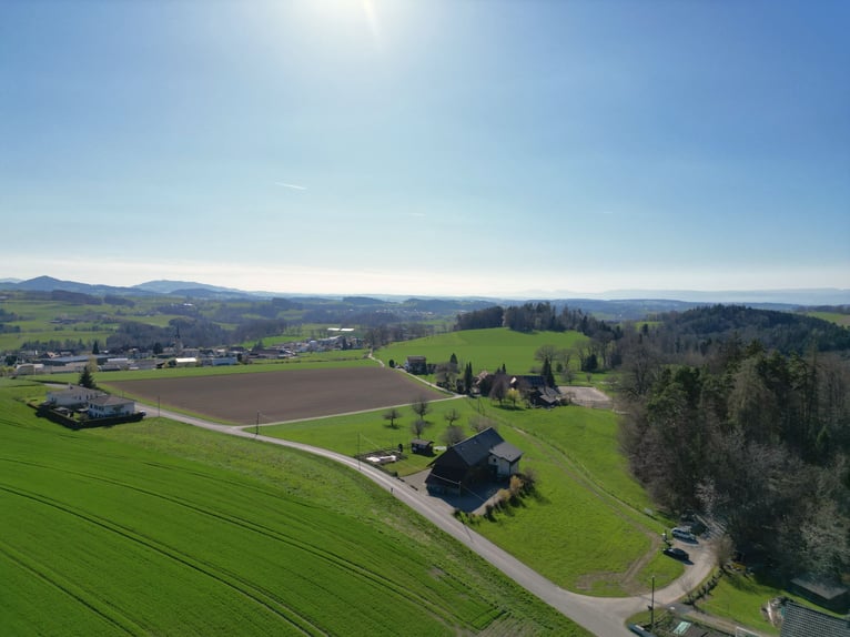 Pferderanch in Alterswil, Kanton Freiburg, Schweiz